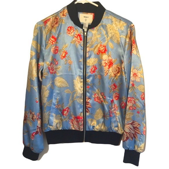 F21 bomber jacket - Picture 1 of 4